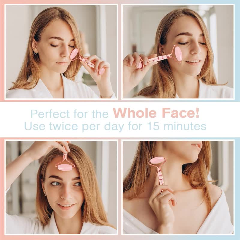 Natura Scents Rose Quartz Roller